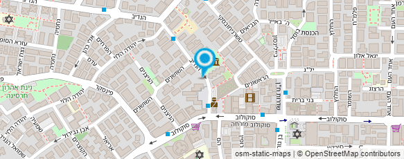 מפת הגעה אל חייט שלמה