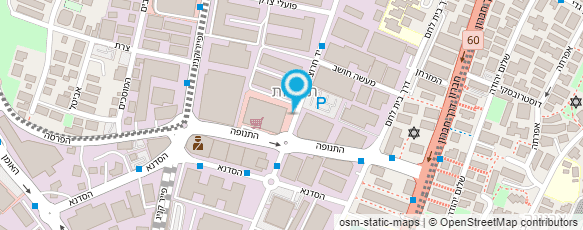 מפת הגעה אל המספרה של ג'קי