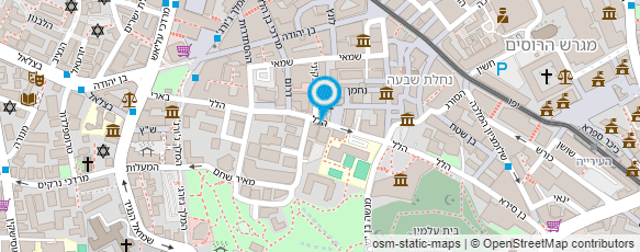 מפת הגעה אל עו"ד מילר מנחם