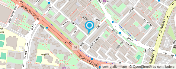 מפת הגעה אל ד"ר וולף דוד