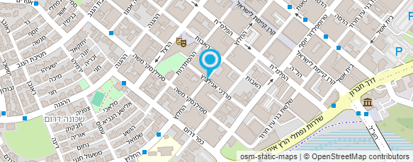 מפת הגעה אל מרכז אמנויות לנוער