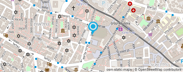 מפת הגעה אל חזן עוזיאל