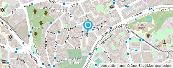 מפת הגעה אל ד"ר וינר שמעון