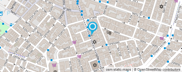 מפת הגעה אל בן בסט יהושע ג'י.בי.בי