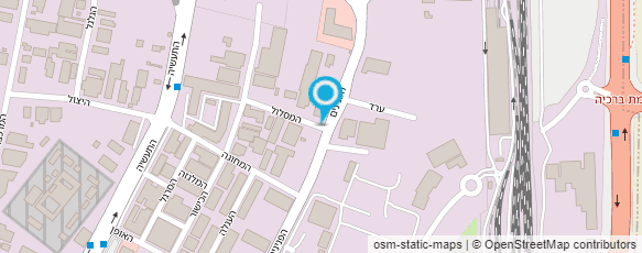 מפת הגעה אל סופר נירוסטה אשקלון בע"מ