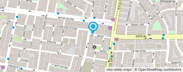 מפת הגעה אל זילברשטיין מנחם - מעבדת שיניים מפת הגעה אל זילברשטיין מנחם - מעבדת שיניים