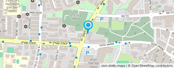 מפת הגעה אל אוריאל דוד