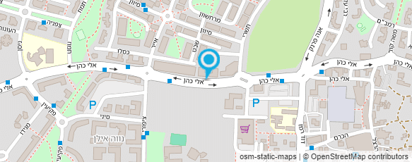 מפת הגעה אל מספרת אשר