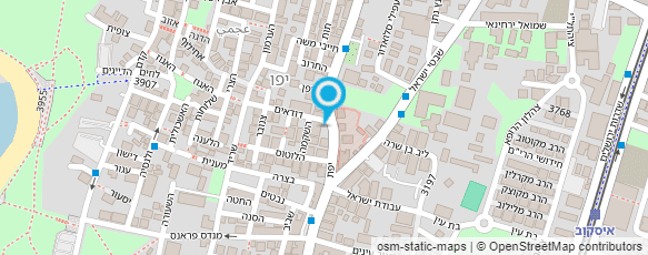 מפת הגעה אל "מרכז הפחם" יעקב ג'ורג' חנניה