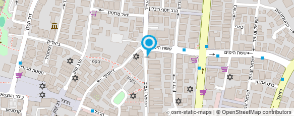 מפת הגעה אל מזרחי יצחק