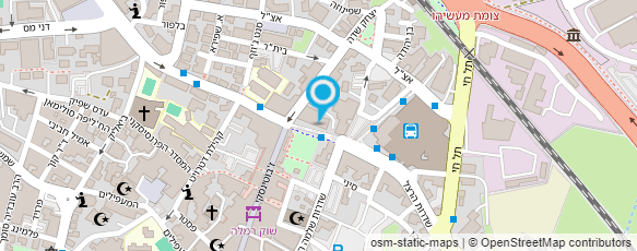 מפת הגעה אל בגט הזהב - של גרשון