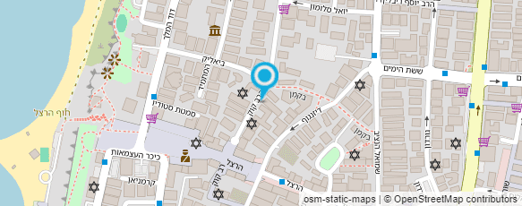 מפת הגעה אל עו"ד ונוטריון מואיז דורית