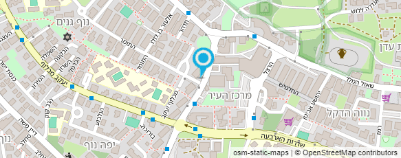 מפת הגעה אל גדליה יעקב