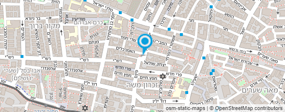 מפת הגעה אל קליין משה