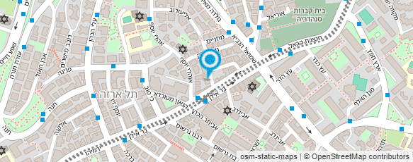 מפת הגעה אל עזרת נשים - מרפאה קהילתית