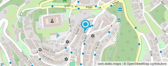 מפת הגעה אל "אור מנחם" חב"ד בנים; ממ"ד