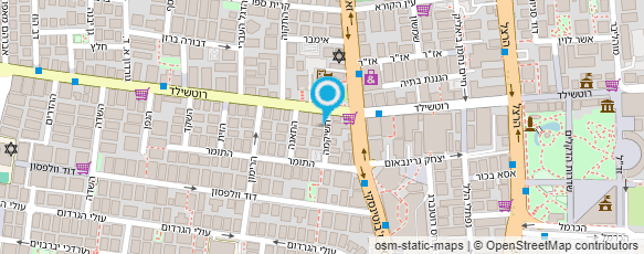 מפת הגעה אל ד"ר ארני אורי