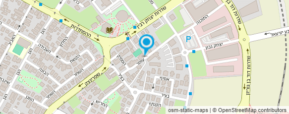 מפת הגעה אל ויצו-מועדון נוער