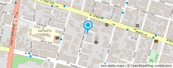 מפת הגעה אל ד"ר סתיו אינה